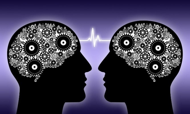 Psychology and mindfulness illustration